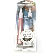 일본직발송 2. 貝印(KAI CORPORATION) 조개 FEMINICARE (페미니 케어) 음파 진동 면도기 민감한 구역 용, One Size_One Color, One Color, 상세 설명 참조0
