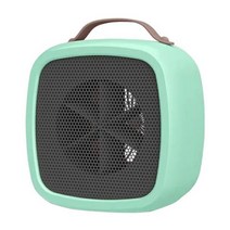 열풍기 사무실 캠핑 미니온풍기 전기 미니 팬 히터 220V 500W 데스크탑 난방 난로 라디에이터 따뜻한 기계 A0NC, Green