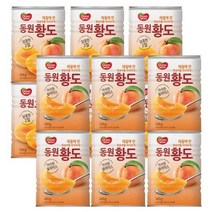동원 황도 2절 400g x 6p + 슬라이스 400g x 6p, 9세트