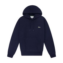라코스테 라코스테 남성 오가닉코튼 클래식핏 플리스 기모 스웨트 후드 티셔츠 SH9623-166