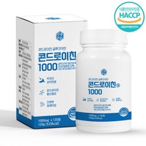 인생도담 콘드로이친 글루코사민 고함량 1000mg X 120정 4개월분