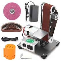 110V-220V 미니 전기 벨트 샌더 DIY 연마 그라인딩 머신 고정 앵글 샤프닝 블레이드 커터 에지 전동 공구, Style 4