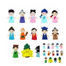 손가락인형 전래 14종 손인형극 복화술인형