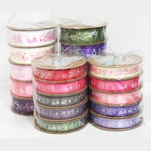 리본벨리 주자봄날의곰리본 주자프린트리본, 15mm