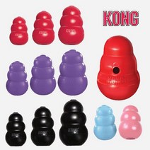 콩 (KONG) 모음 클래식 익스트림 시니어 퍼피 워블러 사료 장난감 설채현 세나개 콩토이 미니 소 중 대, 클래식 중