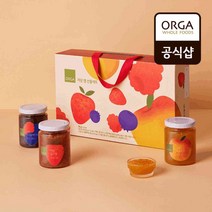 [올가][온라인전용] 저당 잼 선물세트 (250gX3입) / 추석 명절