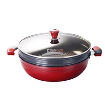 신비 경질 냄비 2단 찜기 28cm 킹크랩찜기 이유식찜기 보쌈찜기 만두찜기 만두찜통 꽃게찜기 옥수수찜기, 상세페이지참조