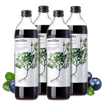 [FINLANDIA] [핀란디아] 핀란드 카스케인 유기농 빌베리 원액 500ml 4병, 상세 설명 참조, 상세 설명 참조