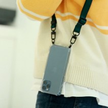 국산 아이폰 시리즈 목걸이 어깨 스트랩 크로스바디 휴대폰 스마트폰 줄케이스 8색