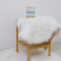 원룸 자취방 침실 데코용 장모 원형 러그 여름러그