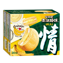 오리온초코파이 바나나맛 케이크, 37g, 21개