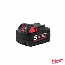 BUyuS밀워키 리튬이온 M18B5 18V 배터리 5.0AH굿딜 브이숍, 상세페이지 참조