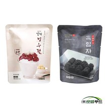 [서울마님죽]국내산 팥으로 만든 알찬빙수팥500g+흑임자 인절미 200g, 단품