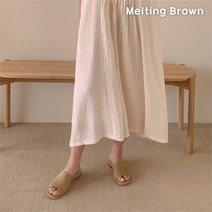 로즈블로썸 멜팅브라운 여성 봄 여름 라탄 뮬 슬리퍼 3color (8391948)