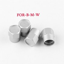 배지 자동차 스타일링 금속 S 엠블럼 휠 타이어 밸브 에어 스템 캡 커버 BMW 미니 쿠퍼 R56 F56 R50 R52 R, 18 for BMW Silver