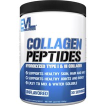 EVLUTIONNUTRITION 콜라겐 펩티드 무맛, 330g, 1개