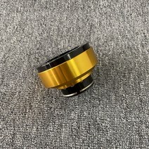 MOZA R16 R9 R5 퀵 릴리스 레이싱 시뮬레이터 게임 스티어링 휠 70mm simracing, 금, 한개옵션1, 03 금