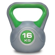 프로모릭스 컬러 스윙 케틀벨, 스타일리쉬 케틀벨 16kg, 연두+회색
