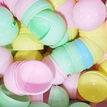 뽑기캡슐 추첨볼 45mm 25개입 동호회 행사 이벤트용품 번호 108888EA, 45mm전체그린