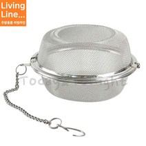 Kitchen 스텐 멸치 다시망 매쉬 육수 멸치통 보리차 우리기 거름망 걸음망, ♡스텐 멸치다시다통 소♡, [ 1개 ], 1개