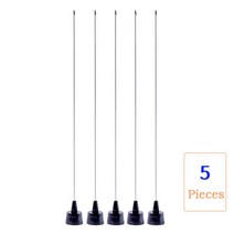 선박 us MHG-450S 듀얼 밴드 NMO 마운트 144/430MHz 안테나 VHF UHF 자동차 Whip 모바일 양방향 라디오 워키 토키 Antenna, [03] 5 Pieces