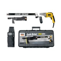 Simpson Strong-Tie Strong Tie PRO300SD25K 조합식 데크 시스템 디월트 2500RPM 스크루드라이버 모터 블랙