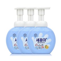 온더바디 세꼼마 버블 항균 핸드워시 250ml 레몬 x3개, 온더바디 세꼼마 버블 항균 핸드