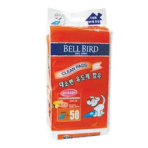 벨버드 크린패드(40x50cm) 50매 애완배변패드 강아지화장실, 단품