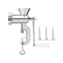 파운터반죽기 수동 고기 Mincer 그라인더 핸드 헬드 푸드 프로세서 쵸퍼 소시지 필러 파스타 메이커 홈 주방 조리 도구, [07] only enema