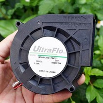 냉각 팬 DC 12V 0.29A 2480RPM 웜 기어 브러시리스 더블 볼 베어링 대형 풍량 쿨러 그릴 송풍기 공기 추출기, 한개옵션0