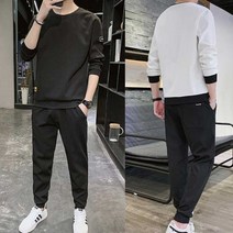 남자 바지 체육복 시보리 여행 캠핑 편한 세트 외출복