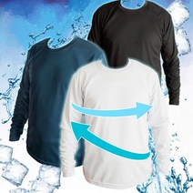 코오롱 쿨론 쿨롱 원사 기능성 골지 민소매 단체복 남성 쿨론긴팔티 / 등산복 헬스복 운동복