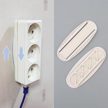 안전한 부착식 벽걸이용 멀티탭 거치대 욕실천정걸이