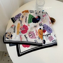 큐티 목도리 숄 스카프 두건 쁘띠스카프 손수건 머플러