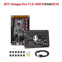 bigtreetech btt octopus pro v1.0 32비트 마더보드 tmc2209 3d 프린터 부품 대 스파이더 v1.0 skr2 for ender 3 v2 upgrade, 2xtmc5160 pro, 문어 프로(446)