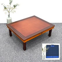 남원춘향공방 정교자 직교자 사각밥상 남원교자상 810mm 900mm 밥상 제사상 선택1종, 춘향흑단 직교자상 900x750+천커버