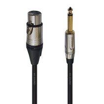 신형 국산 수제작 마이크케이블 마이크선 XLR TS, 캐논(암)-55(수)/15m