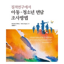 질적연구에서 아동 청소년 면담 조사방법, 학지사, Michelle O’Reilly,Nisha Dogra 공저/김동렬 역
