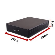 커피 캡슐통 40구 네일샾 홈카페 거치형 인테리어 서랍형 애견카페 36구 미용실, 블랙