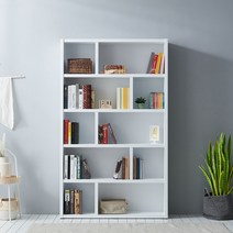 동서가구 피츠 댄디 1200 5단 C형 오픈책장, 화이트