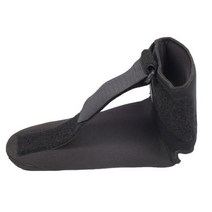 족하수 족저 night splint foot drop orthotic brace 조절 가능한 탄성 발목 지원 뒤꿈치 발목 아치 발 통증, s, 1개