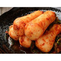단단한 속이실한 국내산 알타리무 아삭한 매운맛 총각김치 신선재료 김장대신 1인가구, 1개, 국산 총각김치 1kg