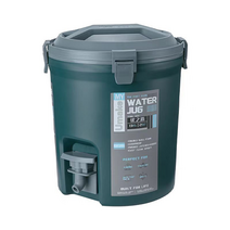 umake워터저그 항온 장치 대용량 녹색+푸른 색 8L 캠핑 워터저그 식품 등급, 녹색