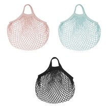 이케아 쿵스포르스 네트가방 32X43cm 핑크 블랙 민트 음식 식품 보관함 과일 바구니 양파망 주방용, 핑크 705.083.97