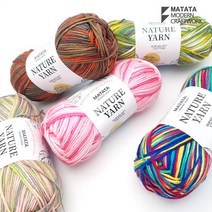 (10+1)뜨개재료 마타타 네이처얀 그라데이션 실(100g), 네이처얀-05