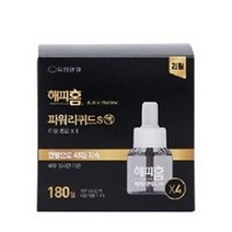 해피홈 블랙에디션 파워리퀴드S액 리필 45일 4p, 100ml, 6개