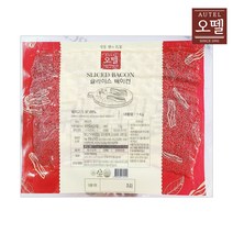 치즈왕자_[오뗄] 피자토핑&요리 슬라이스 베이컨 1kg(냉동), 1팩
