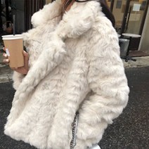 겨울 재킷 페이크 퍼