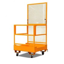 지게차 고소 작업대 발판 케이지 고층 승강기 리프트, NK30A(950x950x1930mm), 950x950x1930mm