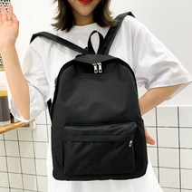 여성백팩 견고하고 심플한 프레피 디자인 대용량 버튼 여행 가방 남녀 공용 세련된 패션 레트로 하라주쿠 스타일 학생 배낭